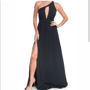 Dress the Population Bea One-shoulder Gown